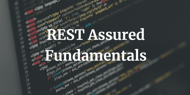 REST Assured Fundamentals course title image